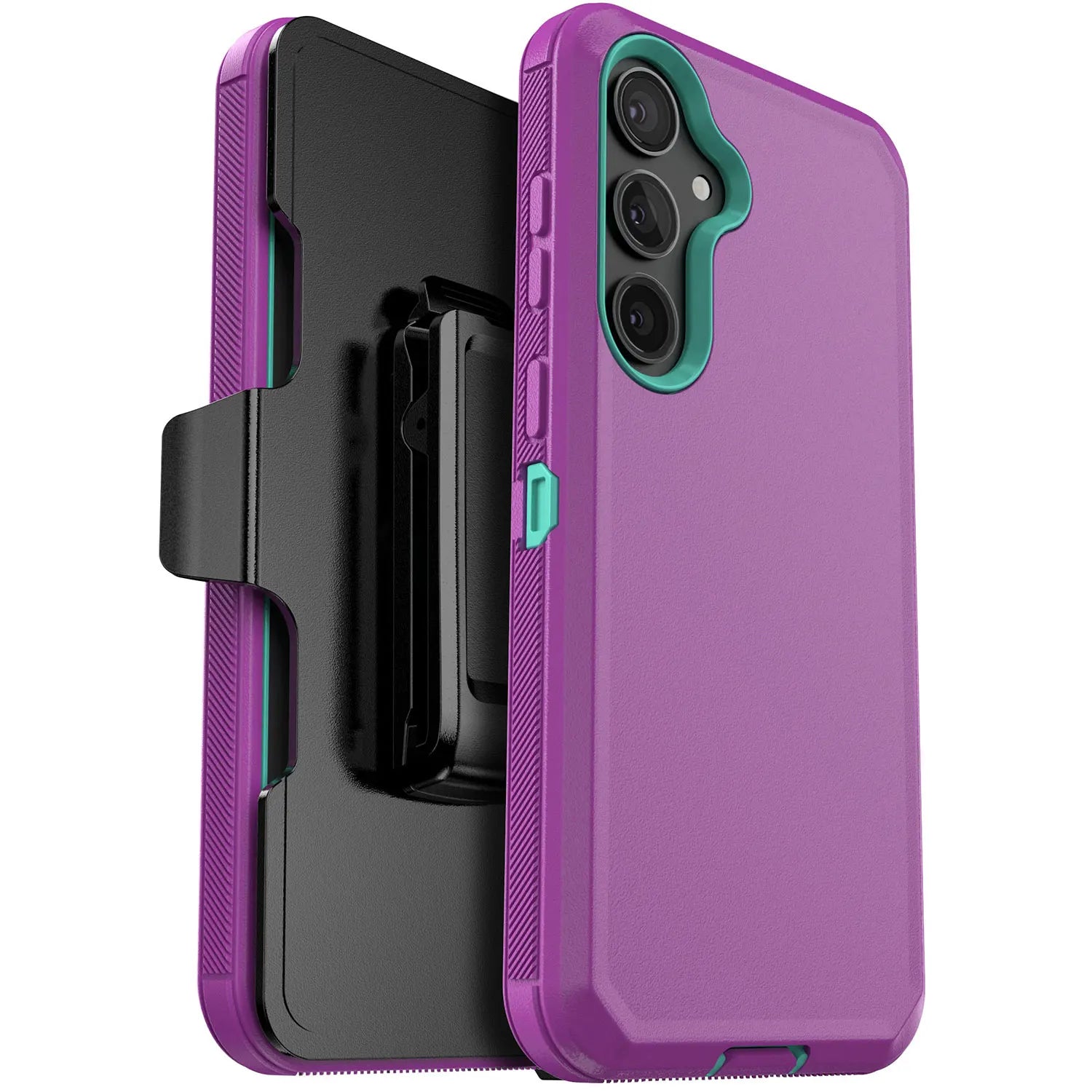 For Samsung Galaxy S24 S24 Plus S24 Ultra S24 FE 5G Shockproof Phone Case Slim Rugged Heavy Duty Protective Cover With Belt Clip