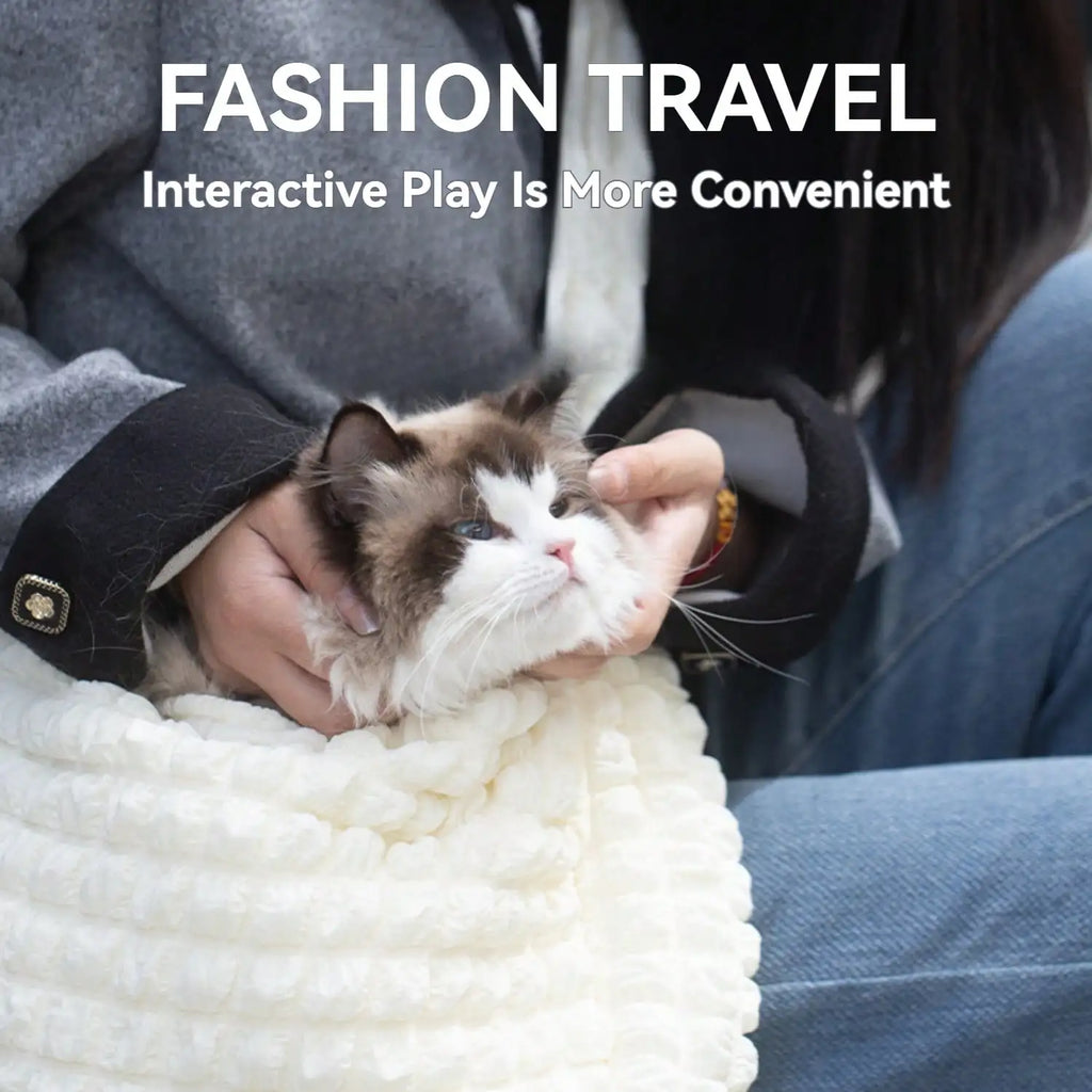 Pet Outing Portable Bag Dog Backpack Breathable Pet Body Fixing Bag Suitable for Small Dogs Daily Use Walking Travel Outdoor