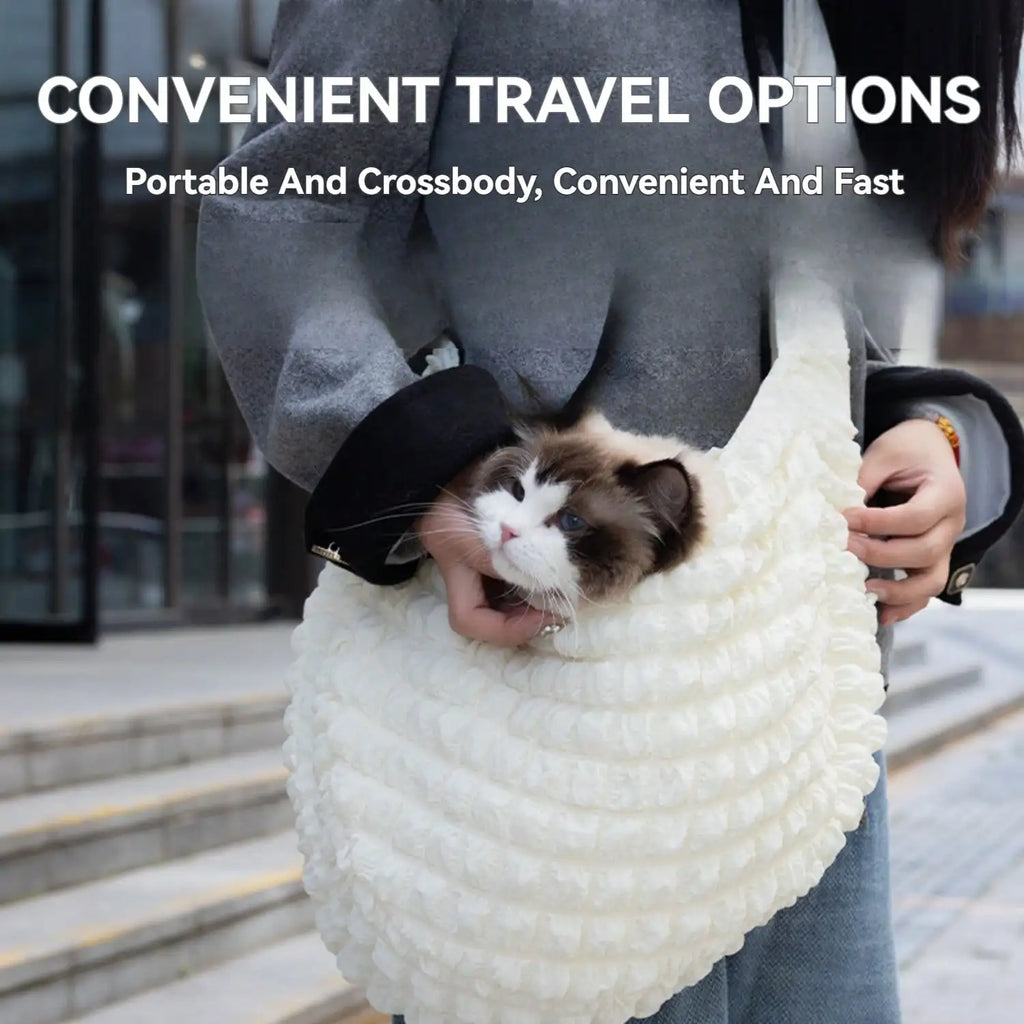 Pet Outing Portable Bag Dog Backpack Breathable Pet Body Fixing Bag Suitable for Small Dogs Daily Use Walking Travel Outdoor