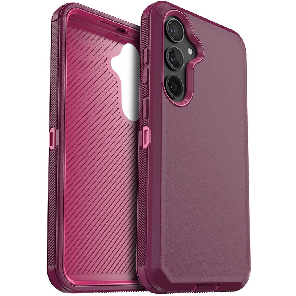 For Samsung Galaxy S24 S24 Plus S24 Ultra S24 FE 5G Shockproof Phone Case Slim Rugged Heavy Duty Protective Cover With Belt Clip