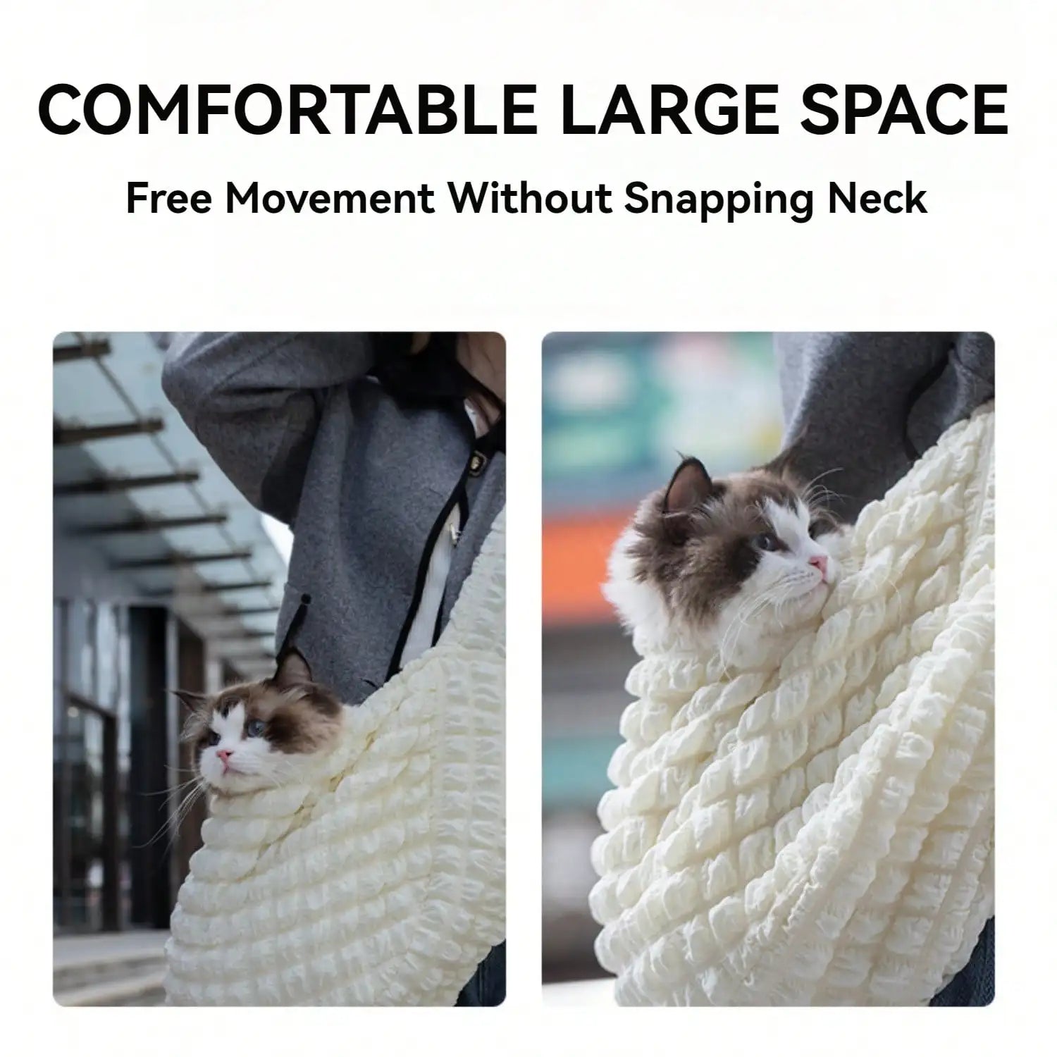 Pet Outing Portable Bag Dog Backpack Breathable Pet Body Fixing Bag Suitable for Small Dogs Daily Use Walking Travel Outdoor